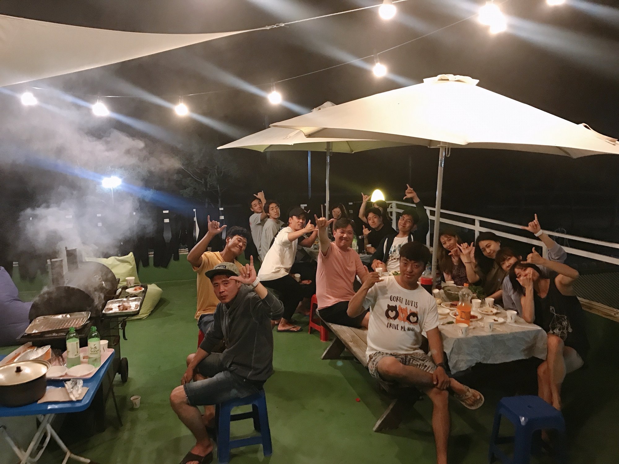 루프탑의 저녁